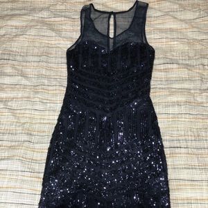 Semi Formal Homecoming Sequin Dress